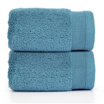 MicroCotton Lea Blanc Hand Towel Pack of 8 - Best Cotton Hand Towels for Home Use