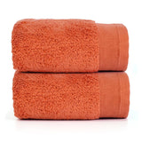 MicroCotton Lea Blanc Hand Towel Pack of 8 - Premium Cotton Hand Towels for Home