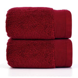 MicroCotton Lea Blanc Hand Towel Pack of 8 - Soft Hand Towels for Home Use