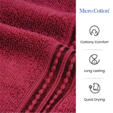 MICRO COTTON FERY BERN HAND TOWELS PACK OF 2