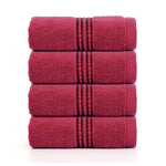 "Multi-color micro cotton wash towels perfect for bulk reselling and daily use."