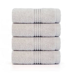 "Remy Basel wash towels in assorted colors, crafted from high-quality micro cotton."