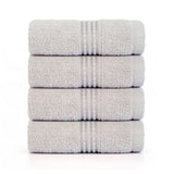 "Remy Basel wash towels in assorted colors, crafted from high-quality micro cotton."