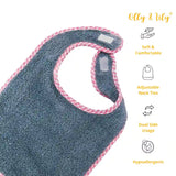 OLLY AND LILY BABY TERRY BIB PACK OF 3