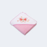 OLLY AND LILY BABY HOODED TOWEL - Butterfly