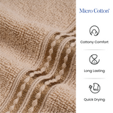 MICRO COTTON FERY BERN HAND TOWELS PACK OF 2