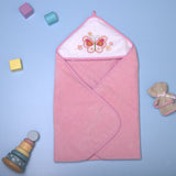 OLLY AND LILY BABY HOODED TOWEL - Butterfly