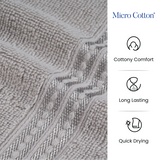 MICRO COTTON FERY BERN HAND TOWELS PACK OF 2