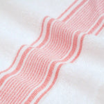 Brooklyn white terry bath towel