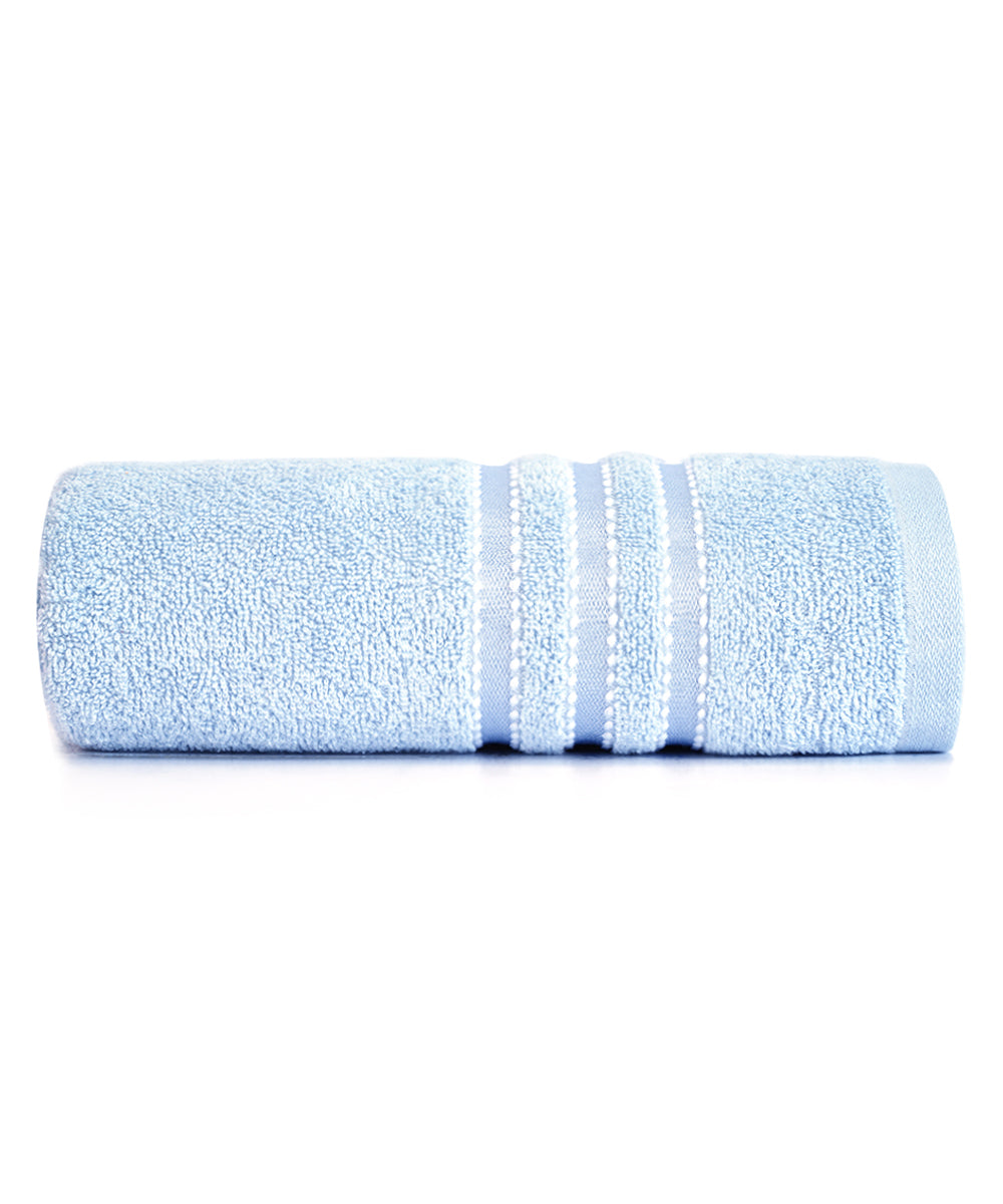 Eco-friendly Prime Club Rivera cotton towels made from sustainable cotton fibers for a luxurious bath experience.