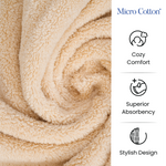 Hotel-grade terry cloth towel