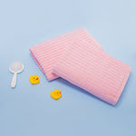 "Lightweight baby bath towel for easy handling and superior drying experience."