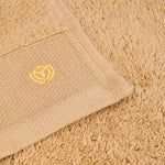 "Lightweight luxury hand towel offering both softness and absorbency."
