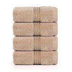 "Micro Cotton Remy Basel Wash Towel Pack of 24 – assorted colors for resellers."