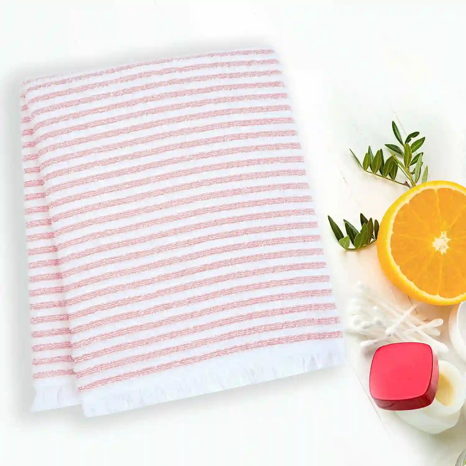 Oversized cotton bath towel