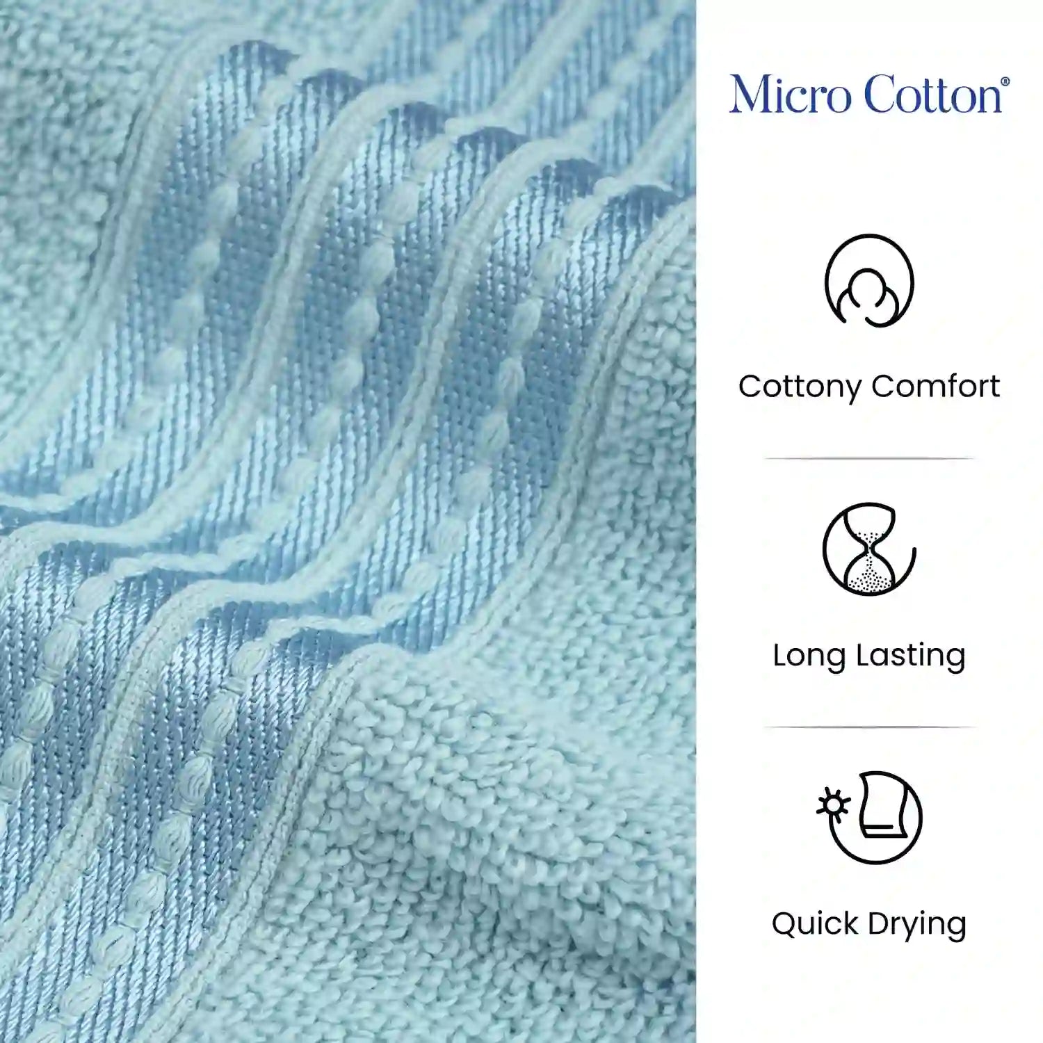 Premium terry cloth towel