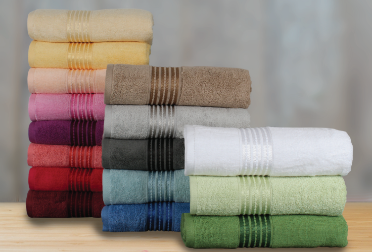Bulk Micro Cotton Towels Remy Basel 32 Pack Dane Living
