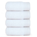 "Soft and durable hand towel perfect for luxury bathrooms and kitchens."