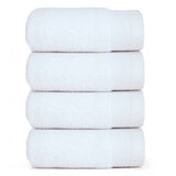 "Soft and durable hand towel perfect for luxury bathrooms and kitchens."