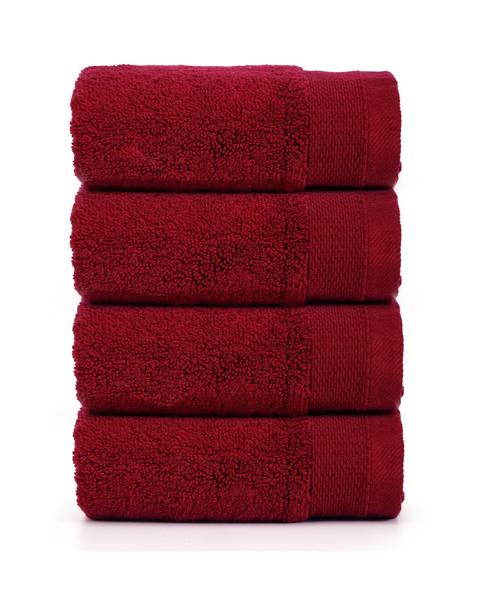 "Softest hand towel made with premium-quality cotton for unmatched softness."