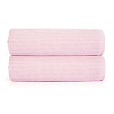 "Ultra-soft baby bath towel providing cozy warmth after bath time."