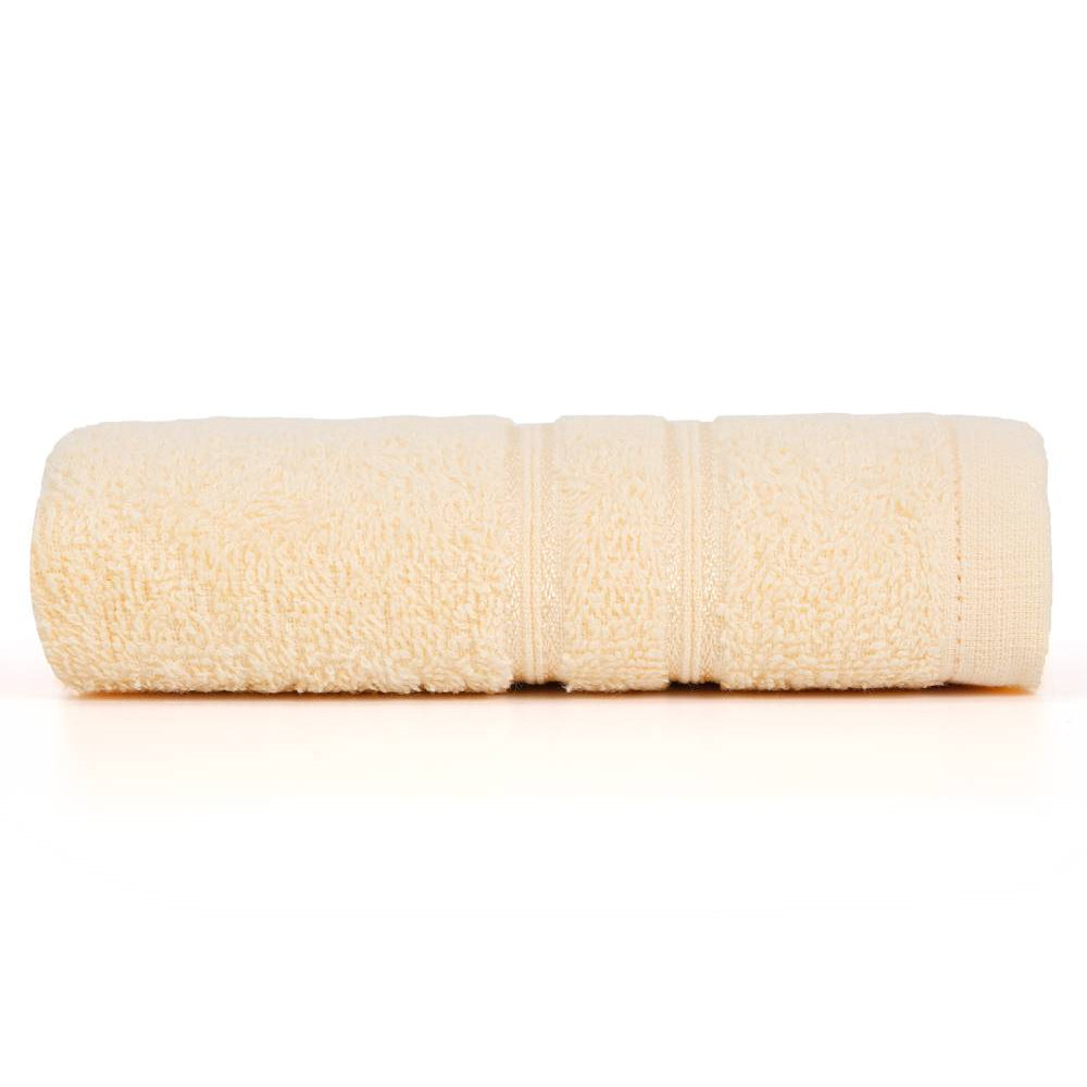 "White cotton face towel for resellers, crafted from high-quality micro cotton."