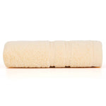 "White cotton face towel for resellers, crafted from high-quality micro cotton."